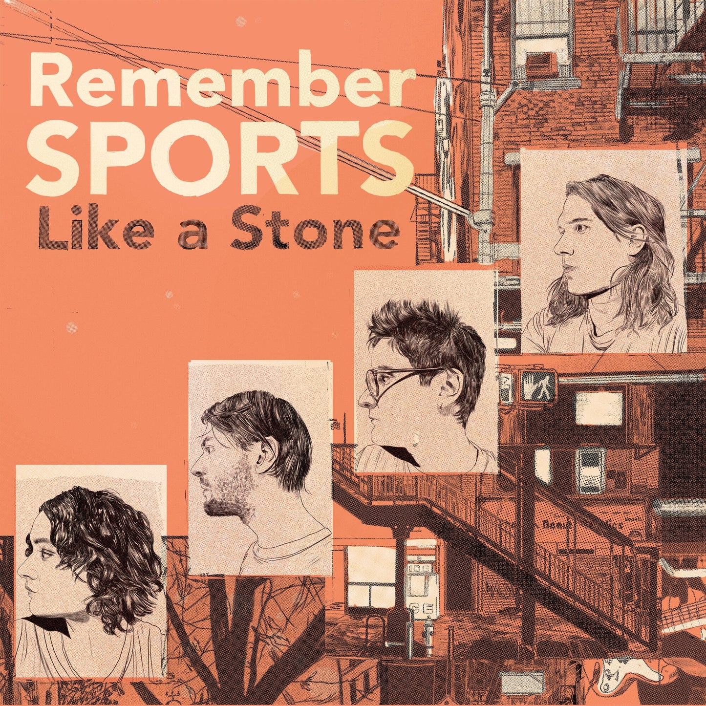 Remember Sports - Like A Stone (Coloured Vinyl)