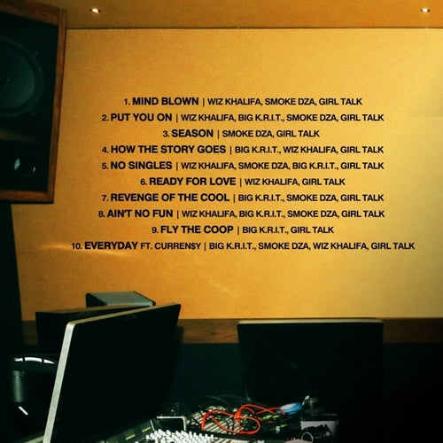 Wiz Khalifa, Big K.R.I.T., Smoke DZA, Girl Talk - Full Court Press