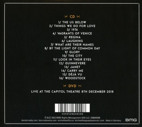 David Crosby - Live At The Capitol Theatre