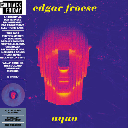 Edgar Froese - Aqua (Blue & White Vinyl)