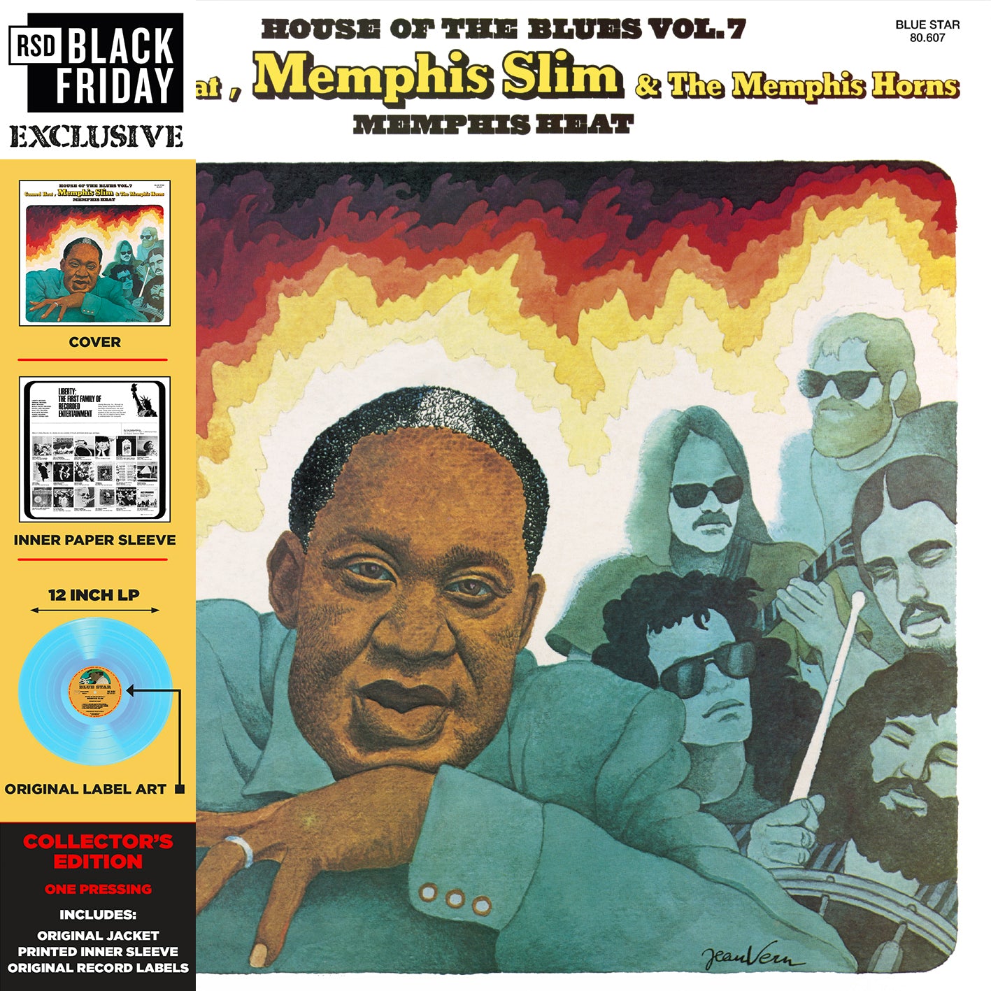 Canned Heat & Memphis Slim - Memphis Heat (Coloured Vinyl)