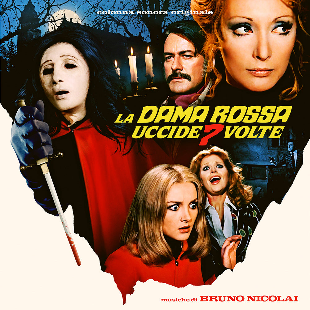 Bruno Nicolai - La Dama Rossa Uccide 7 Volte (Red Vinyl)