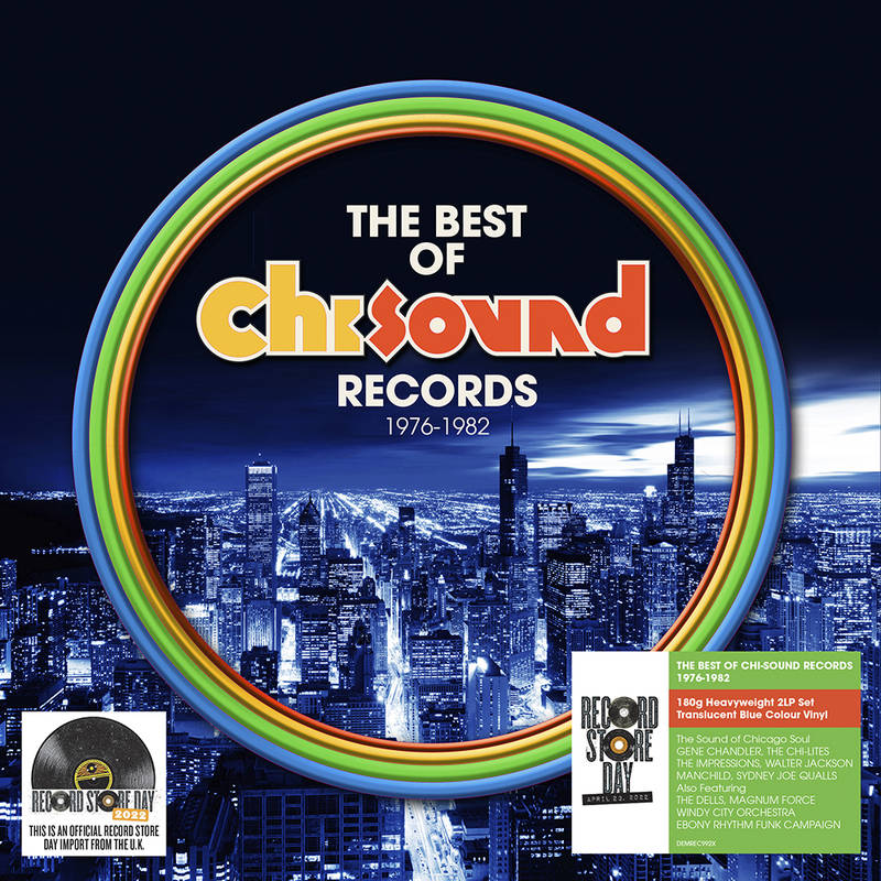 Various Artists - The Best Of Chi Sound Records 1976 - 1984 (Translucent Blue Vinyl)
