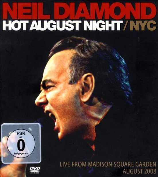 Neil Diamond - Hot August Night NYC (Translucent Red Vinyl)
