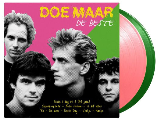 Doe Maar - De Beste (Pink & Green Vinyl)