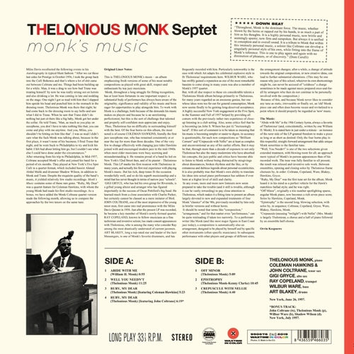 Thelonious Monk - Monk's Music