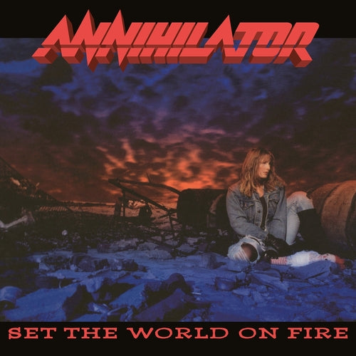 Annihilator - Set The World On Fire (Translucent Blue Vinyl)