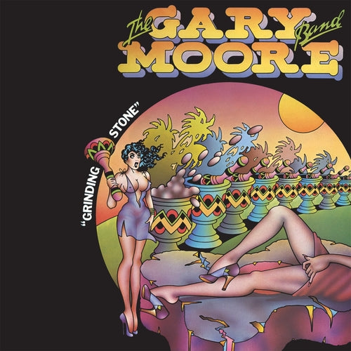 Gary -Band- Moore - Grinding Stone (Flaming Vinyl)