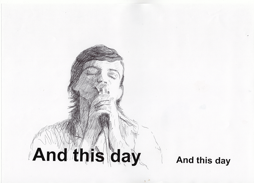 David Powell - And this day (The Fall Zine)
