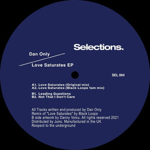 Dan Only - Love Saturates EP