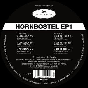 HORNBOSTEL - HORBOSTEL E.P. 1 (Blue Vinyl)