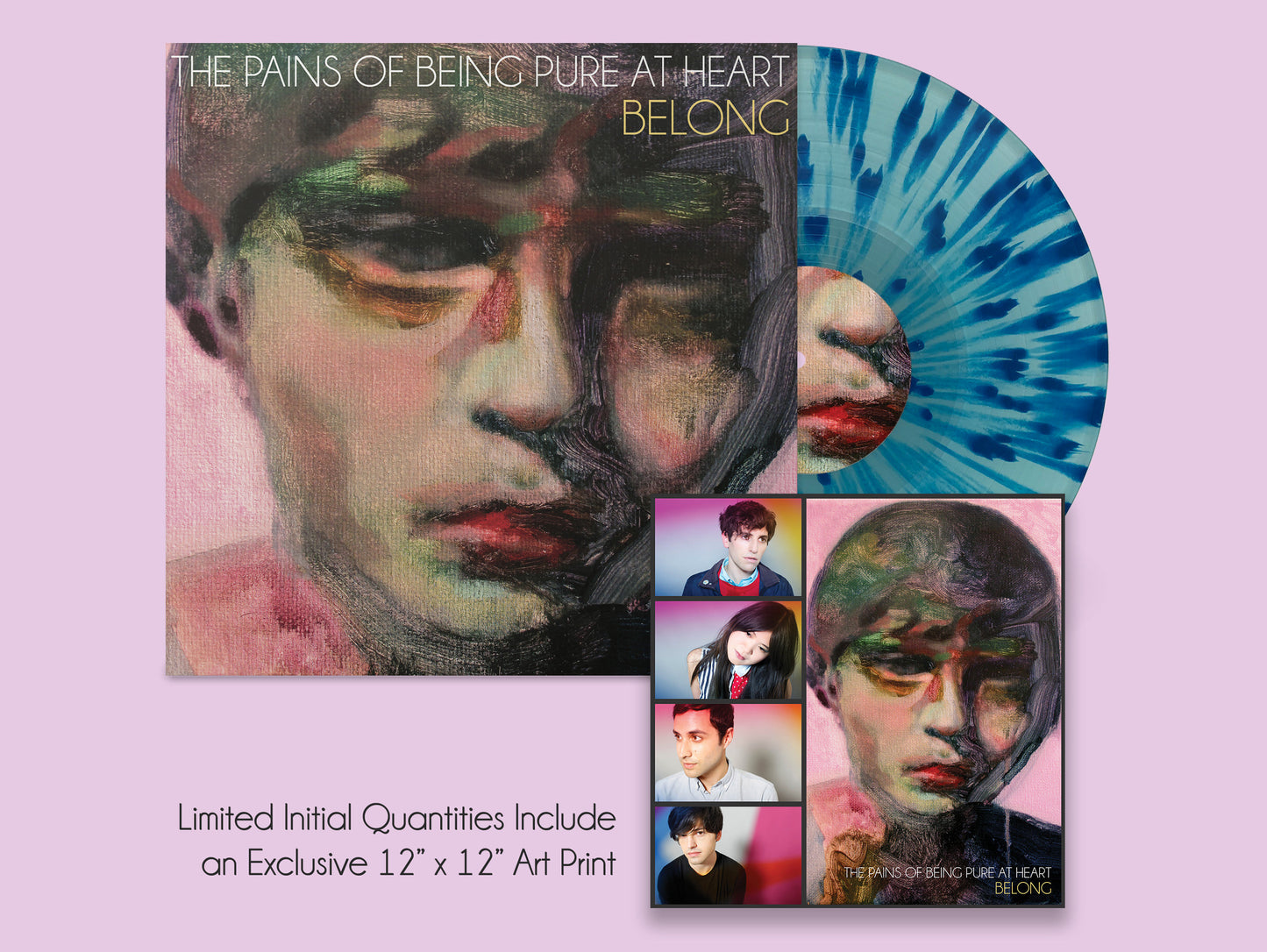 Pains of Being Pure At Heart - Pains of Being Pure At Heart (Ice Blue Splatter Vinyl)