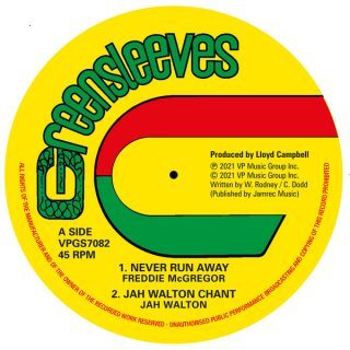 Freddie McGregor / Jah Walton / Dennis Walks / Roots Radics - Never Run Away (Coloured Vinyl)