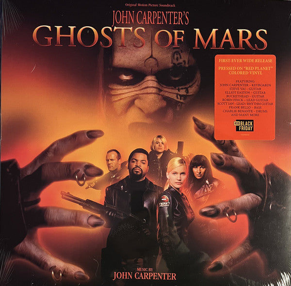 John Carpenter - Ghosts Of Mars (Original Motion Picture Soundtrack) (Red Translucent With Black Smoke Coloured)