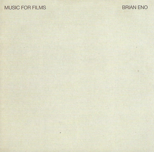 Brian Eno - Music For Films