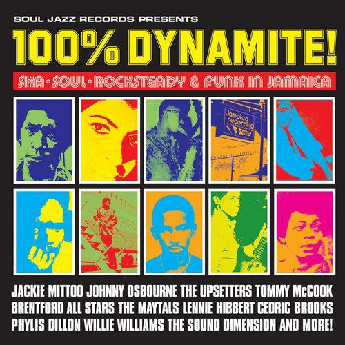 Various Artists - 100% Dynamite! Ska, Soul, Rocksteady & Funk in Jamaica