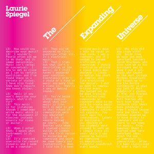 Laurie Spiegel - The Expanding Universe