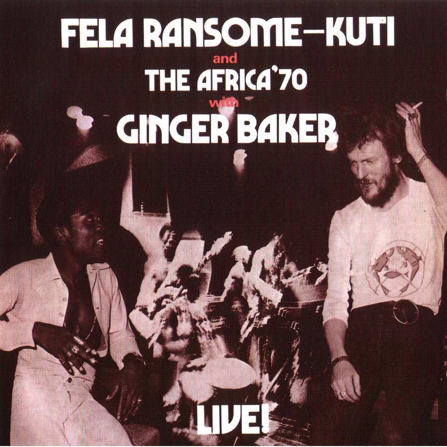 Fela Kuti - Live With Ginger Baker (Red Vinyl)