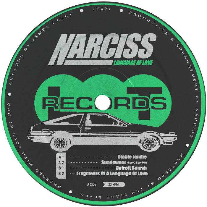 Narciss - Language Of Love EP (Gold & Blue Spatter Vinyl)