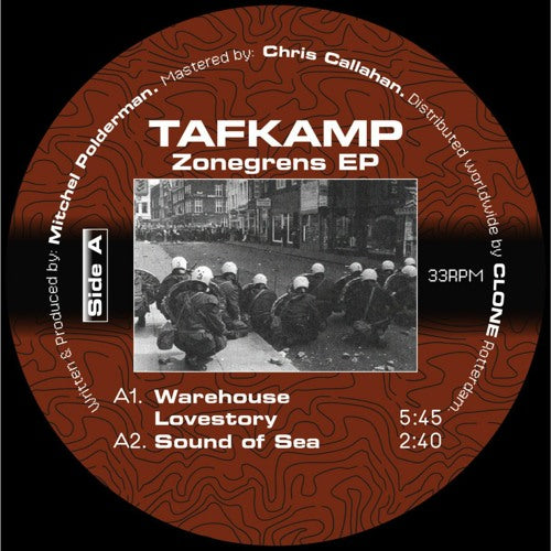 Tafkamp - Zonegrens