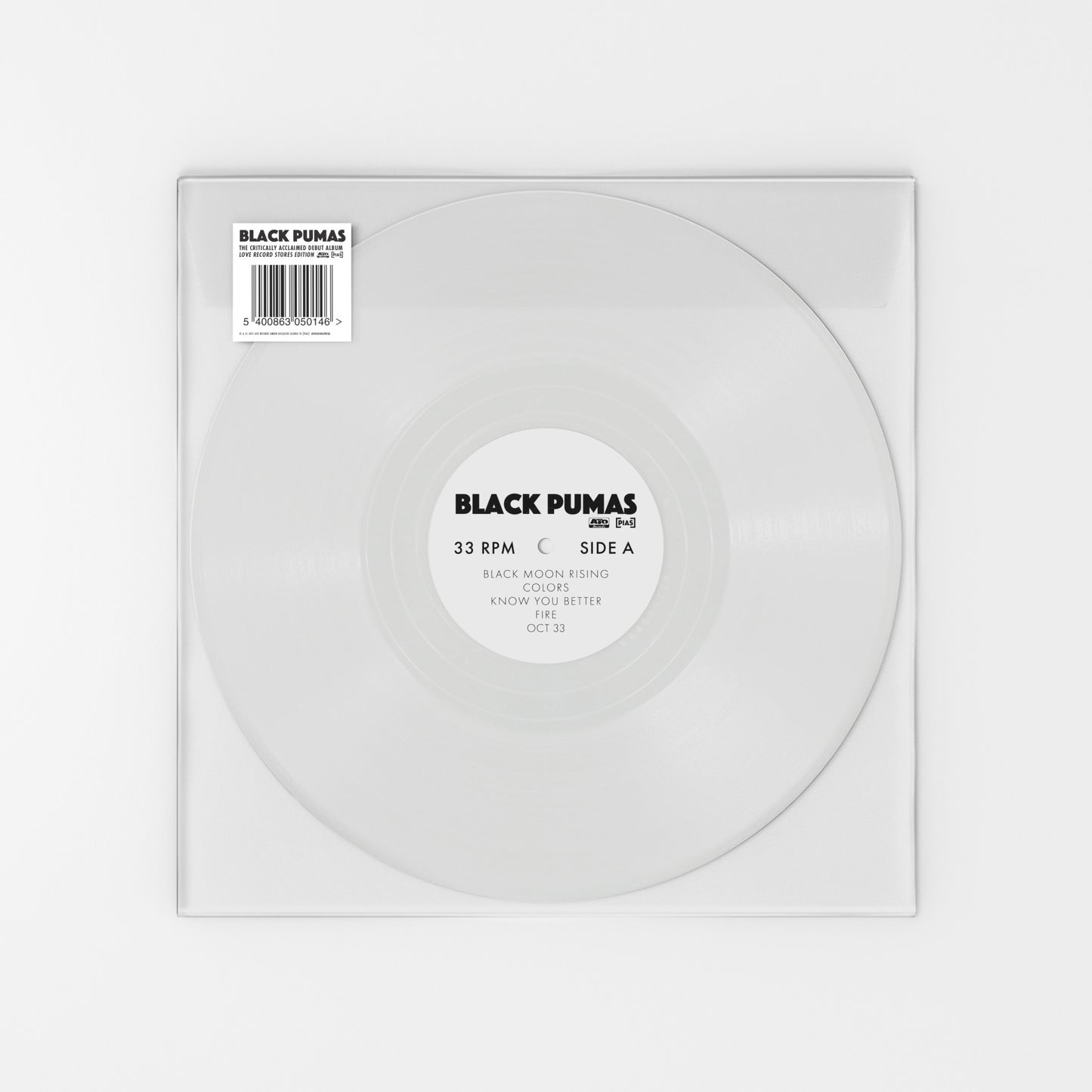 Black Pumas - Black Pumas (Transparent Vinyl)