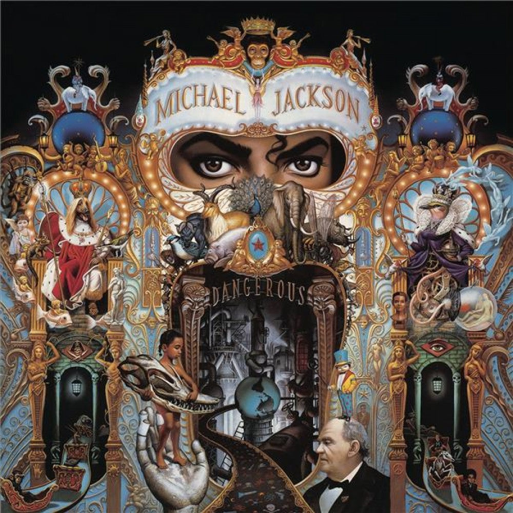 Michael Jackson - Dangerous (Red Black Swirl Vinyl)